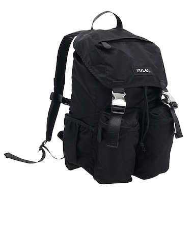 ロゴ PLATE バックパック 103241053005-BLACK