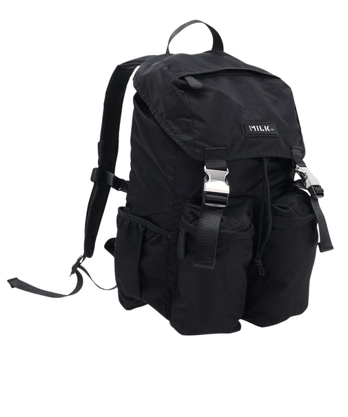 ロゴ PLATE バックパック 103241053005-BLACK