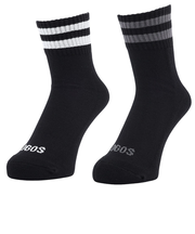 ロゴス 2足組 SHT ソックス 3275-21M DRK ショート丈