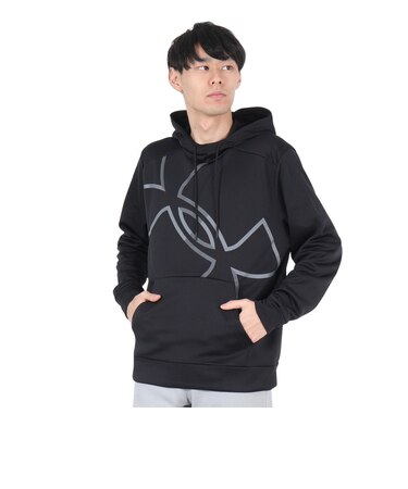 アンダーアーマー（UNDER ARMOUR）アーマーフリース エクストララージロゴ フーディー 1386579 001