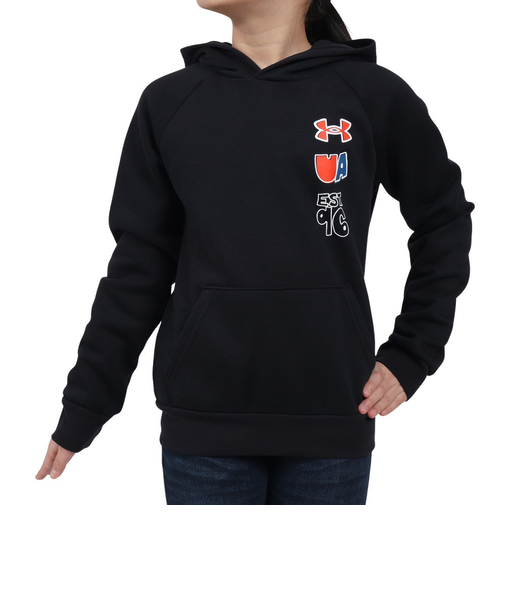 アンダーアーマー(UNDER ARMOUR)ライバルフリース スケッチパック フーディー 1386718 001