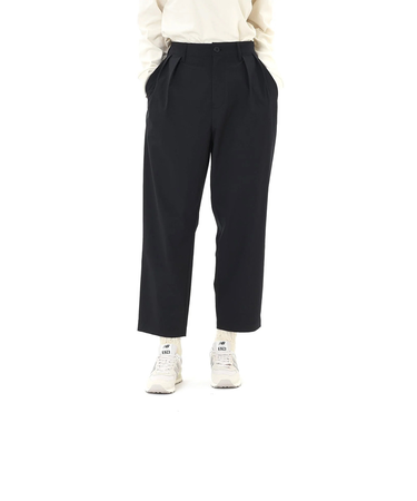 ニューバランス（new balance）Boylston リップストップ テーパードパンツ AWP43537BK