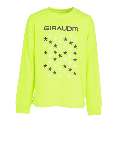 ジュニア ポリテンジク ロングスリーブTシャツ CT4F0056-TR865-GRHD FGRN