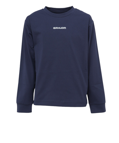 ジュニア ポリテンジク ロゴ ロングスリーブTシャツ CT4F0057-TR865-GRHD NVY