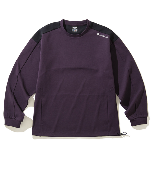 デュアリグ（DUARIG）ポリダンボール クルー スウェット 4F0004-TRSW-860HD VIO