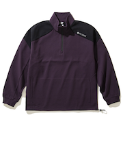 デュアリグ(DUARIG)ポリダンボール ハーフジップ スウェットシャツ 4F0006-TRSW-860HD VIO