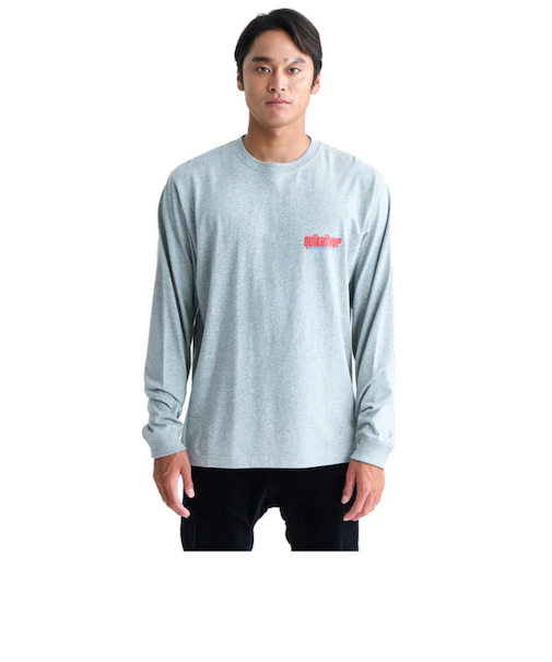 クイックシルバー（Quiksilver）THREE TREE 長袖 Tシャツ 24FWQLT244035HTR
