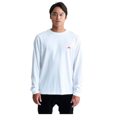 クイックシルバー（Quiksilver）BOARDWALK 長袖 Tシャツ 24FWQLT244037WHT