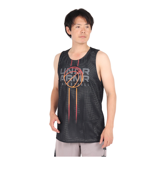 美品 UNDER ARMOUR PRAIRIE 1 リバーシブルバスケシャツYL Champion チャンピオン バスケ ユニフォーム オーダー