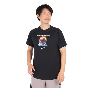 アンダーアーマー(UNDER ARMOUR)バスケットボールウェア テック ファイア アンド アイス Tシャツ 1388913 001