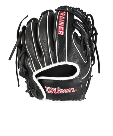 ウイルソン（Wilson）硬式用グラブ 内野手用 野球グローブ 一般 トレーナー デュアル WBW10090910