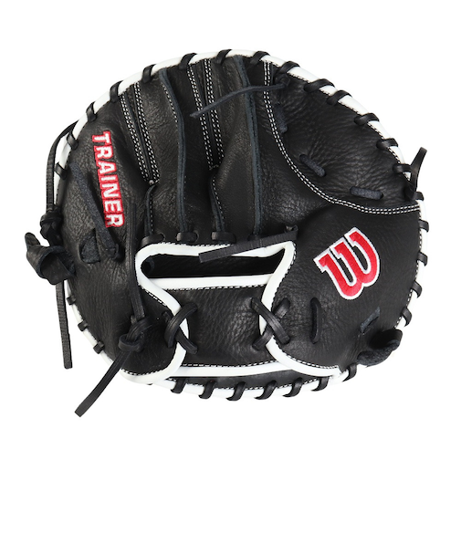ウイルソン（Wilson）硬式用グラブ 内野手用 野球グローブ トレーニング用ミット 一般 TRAINER パンケーキ WBW100997275