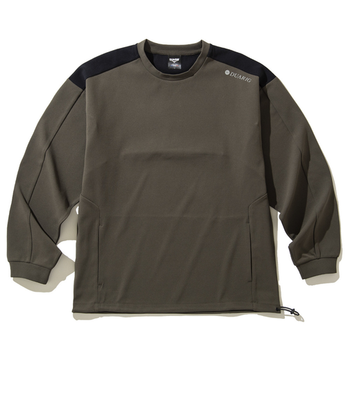 デュアリグ（DUARIG）ポリダンボール クルーネックスウェット 4F0004-TRSW-860HD KHK