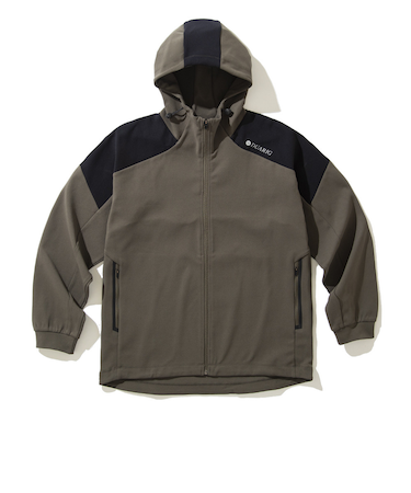 デュアリグ（DUARIG）ポリダンボール フルジップパーカー 4F0005-TRSW-860HD KHK