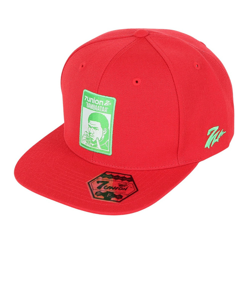 アフリカ バンバータ コラボ スナップバックキャップ NOVW-111-Red