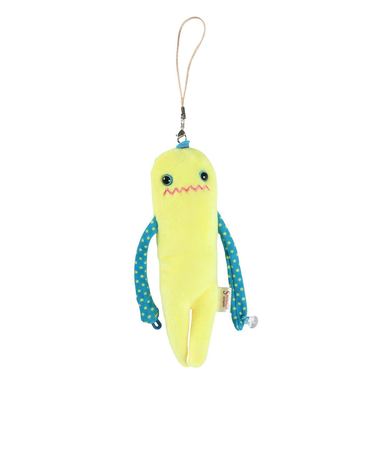 モケケ ストラップ ティーノ MKK-0048YE ぬいぐるみマスコット