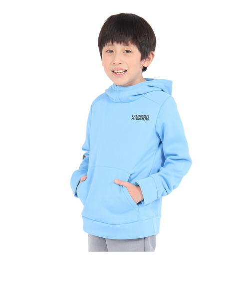 アンダーアーマー（UNDER ARMOUR）ジュニア アーマーフリース ワードマーク フーディー 1386993 465
