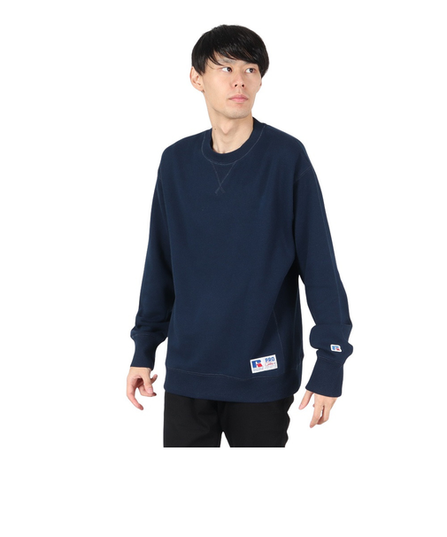 ラッセル（RUSSELL）ProCotton CN スウェットシャツ ワイド RBM24F0006 NVY