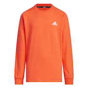 アディダス（adidas）キッズ ワーディングパック シングルジャージー 長袖Tシャツ KPX92-JP4913