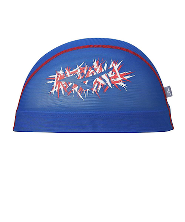 ミズノ（MIZUNO）水泳 メッシュキャップ N2JWB50127 ブルー