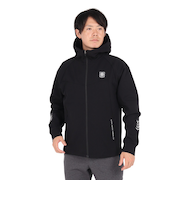 WIND-X ジップパーカー WU4F0009-TR851-GRSD BLK