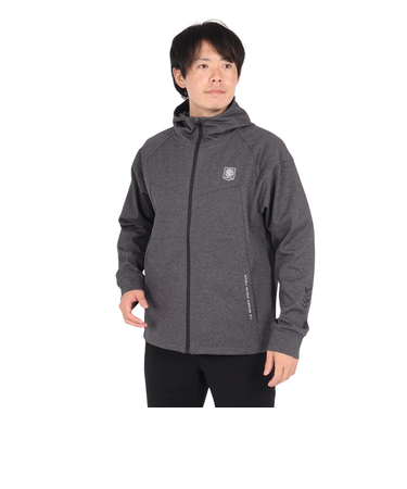 WIND-X ジップパーカー WU4F0009-TR851-GRSD MGRY