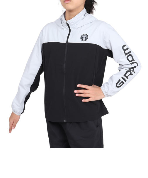 ジュニア 絶耐撥水 RIP ブレーカージャケット SW4F0012-TR862-GRSD BLK