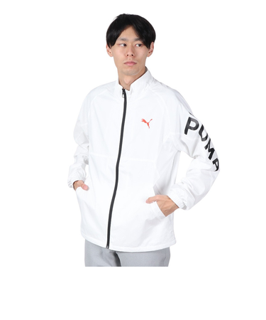 プーマ（PUMA）マジックサーモ トリコットライナージャケット 684818 02 WHT