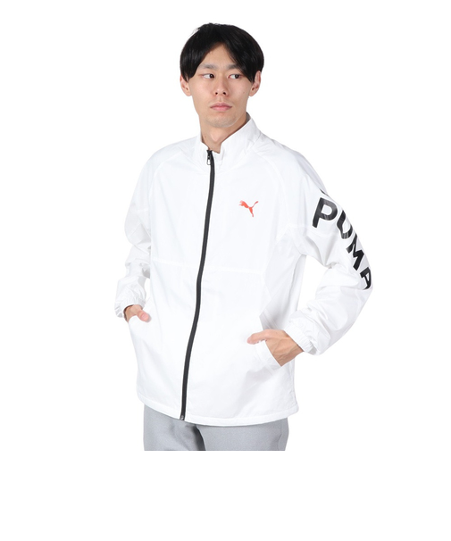 プーマ（PUMA）マジックサーモ トリコットライナージャケット 684818 02 WHT
