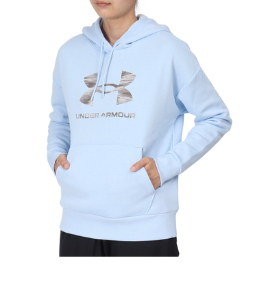アンダーアーマー（UNDER ARMOUR）ライバルフリース プリント フーディー 1388203 464