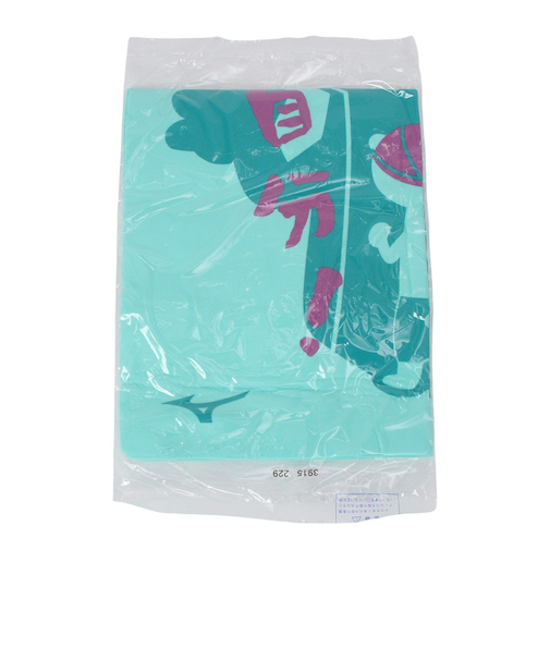 ミズノ（MIZUNO）水泳 スイムタオル N2JYB50433 かわうそくん グリーン