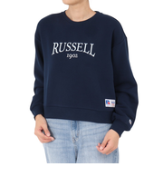ラッセル（RUSSELL）HighCO ショート丈 カレッジ スウェットシャツ RBL24F1001 NVY