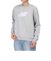 ニューバランス(new balance)Sport フリース ロゴ クルー 裏起毛 WT43526AG