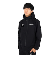 デサント（DESCENTE）HEATNAVI ソフトシェル バックロゴ フルジップフーディー DMMWJF13 BK