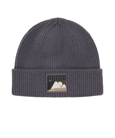 プーマ（PUMA）ニット帽 ベタースポーツウェア ビーニー 02547002 防寒 フリーサイズ グレー