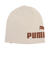 プーマ（PUMA）ニット帽 エッセンシャル カフレスビーニー 02563604 帽子 白 フリーサイズ