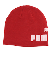プーマ（PUMA）ニット帽 エッセンシャル カフレスビーニー 02563605 防寒 フリーサイズ ユニセックス 赤