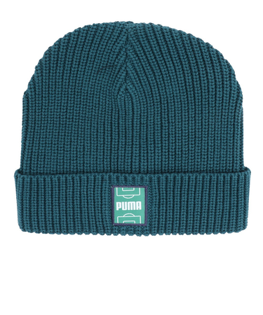 プーマ（PUMA）ニット帽 CLASSICS グラフィック ショート ビーニー 02568003 緑 フリーサイズ