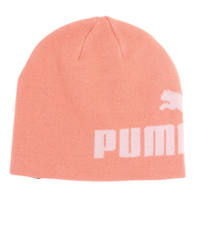 プーマ（PUMA）ニット帽 ESS NO.1 ロゴ カフレス ビーニー 02569702 子供 ジュニア 38cm ピンク