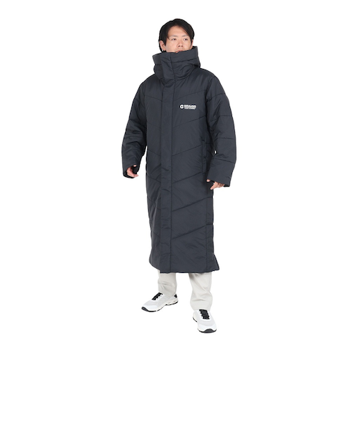 ロング padded コート OT4F0060-TR857-GRTJ BLK