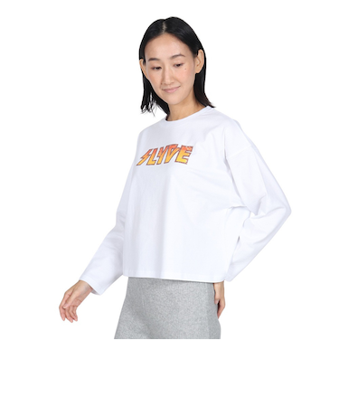 SHORT LENGTH ロングスリーブTシャツ SL24FWL-APP004WHT