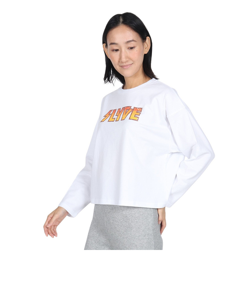 SHORT LENGTH ロングスリーブTシャツ SL24FWL-APP004WHT