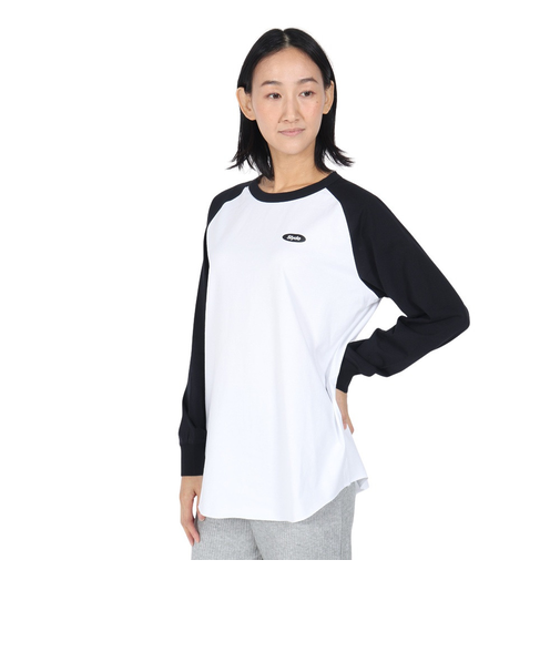 ラグラン ロングスリーブTシャツ SL24FWL-APP005WHT