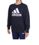 アディダス（adidas）ジュニア エッセンシャルズ プラス ルーズフィット ビッグロゴ フレンチテリー スウェットシャツ KWF35-JH3594