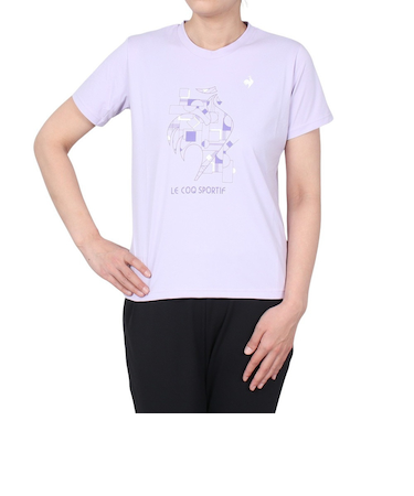 ルコックスポルティフ（lecoqsportif）サンスクリーン 半袖Tシャツ QMWXJA05 PP