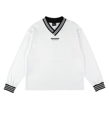 スパッツィオ（SPAZIO）サッカー フットサルウェア ジュニア オーバーサイズVネック長袖プラシャツ GE-1040-01