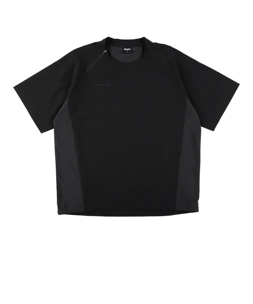 スパッツィオ(SPAZIO)サッカー フットサルウェア ジュニア ドットメッシュ切替半袖ピステシャツ GE-1012-02