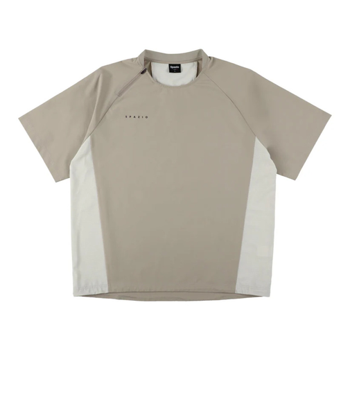 スパッツィオ（SPAZIO）サッカー フットサルウェア ジュニア ドットメッシュ切替半袖ピステシャツ GE-1012-09