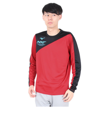 ミズノ（MIZUNO）陸上ウェア シャツ N-XT長袖プラクティスシャツ U2MAB50162