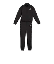 プーマ（PUMA）ガールズ テープ スーツ 上下セット 681415 01 BLK
